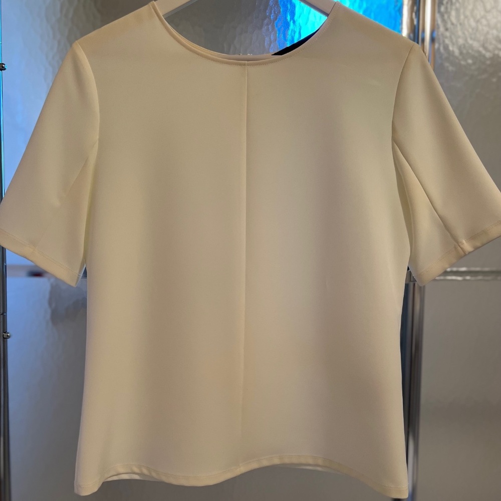Sally LaPointe Blouse - Ivory